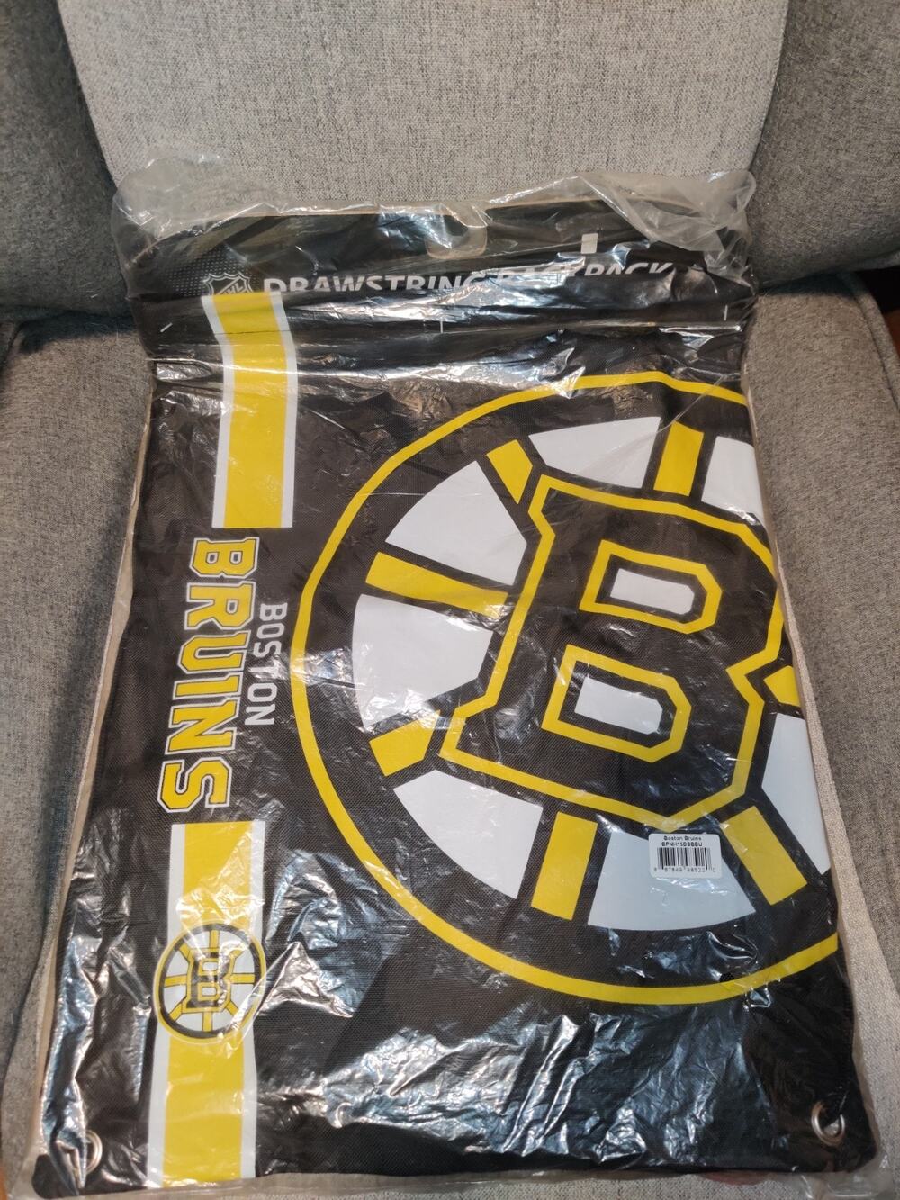 FOCO Boston Bruins Drawstring Bag NWT